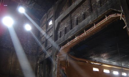 Vista interior de la tramoya y el arco de boca (2006).